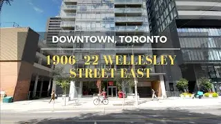 1906 - 22 Wellesley Street East | Downtown, Toronto - Listed by: Andres Rivadeneira