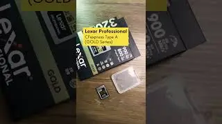Lexar 320GB Professional CFexpress Type A GOLD Series #sony #sonya6700 #sonyalpha