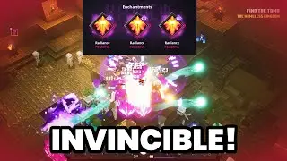 Sickles + 3 Radiance Enchantments = INVINCIBLE! | Minecraft Dungeons