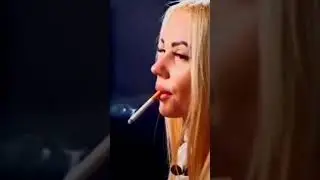 a dangling cig