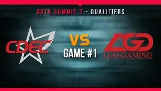 CDEC vs LGD Game 1 - Summit 7 China Qualifier: Grand Finals - @HadesDotaTv @PqMzDota_