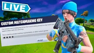 🔴(NA-EAST) CUSTOM MATCHMAKING SCRIMS LIVE  (SOLOS,DUOS,TRIOS,SQUADS) (FORTNITE BATTLE ROYALE)