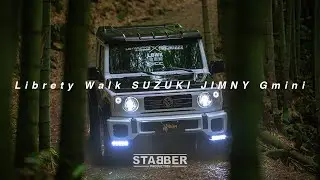 Liberty walk Suzuki JIMNY Gmini  - 峠Racing x Stabber