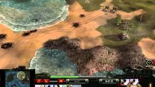 Let's play C&C Generals Contra 008 Challenge E07 Flame VS Super Weapon