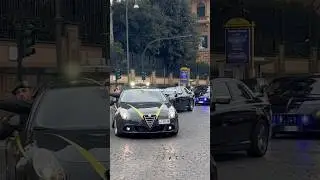SCORTA GUARDIA DI FINANZA IN EMERGENZA/MOTORCADE FINANCE POLICE IN EMERGENCY