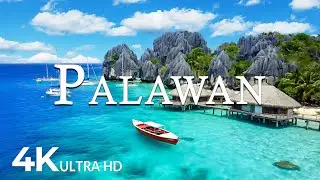 FLYING OVER PALAWAN (4K UHD) &ndash; Soothing Music Along With Beautiful Nature Video - 4K Video UHD #5