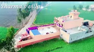 Punjab #sweethome #Droneshot ,#nature #farms  #Sharmavilla #countryside #dreamhouse