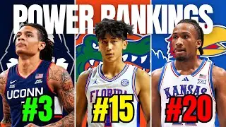 Ranking the Top 25 Teams in College Basketball after Week 11