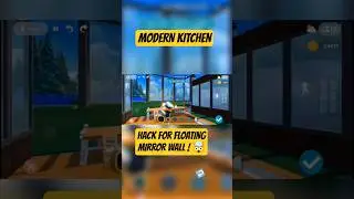 Heartopia | Modern Kitchen Design - Floating Wall Mirror 🤯🤑