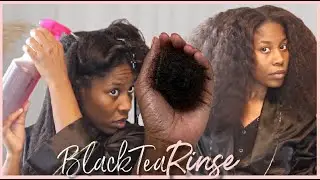 Ополаскиватель с чёрным чаем для интенсивного выпадения волос | Relaxed Hair