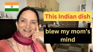 FOREIGNER tries for the FIRST TIME INDIAN DISH 🇮🇳 It Blew Her Mind THANK YOU INDIA ❤️