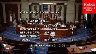 After 7 Hours, GOP Motion To Adjourn The House Of Representatives Fails