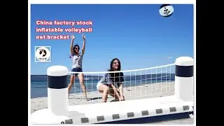 Pool Toys Inflatable Volleyball Net Frame Court
