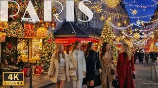 [🇫🇷Paris France 4K 120FPS Walking Tour] Christmas Walk in Paris 26/DECEMBER/2025