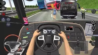 Bus Simulator Ultimate : Offroad Map Driving Realistic Game - Android Gameplay
