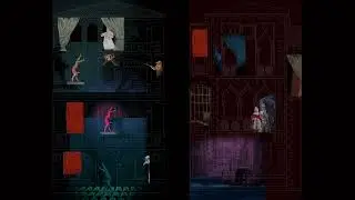 Motion piece for an immersive installation  Theatre of illusion  at RA Lates event, London