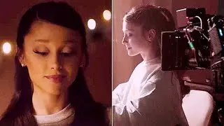 Ariana Grande Goes Back to Brunette Hair in Emotional Wicked Commercial