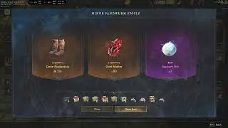 New World - Opening 9 Sandwurm Spoils Crates - BiS Drops!