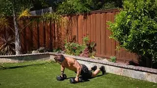 DB Burpee to Squat Clean