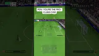 POV: You&rsquo;re the Pro Clubs CAM 😱 #clips #viral #viralshorts #viralvideo #fc25