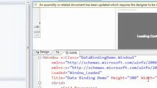 Data Binding with Windows Presenation Foundation