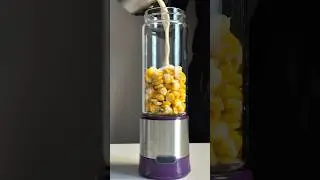 Blender Corn Juice#shorts #recipe #juice #smoothie #blender #satisfying #homecafe #corn