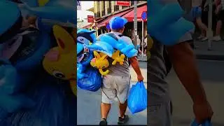 When Balloons Start Walking 😲🎈🇵🇭 #balloons #lobo #heliumballoons #philippines #toys