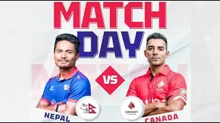 Nepal VS Canada   // cricket live match //today live cricket match /#cricket