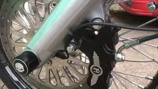 Performance machine Harley Davidson Brake caliper upgrade Dyna-Glide 6 piston see Custom Cruisers UK
