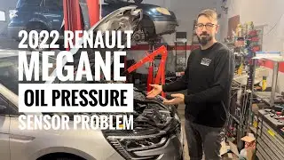 2022 Renault Megane 1.5dci - oil pressure sensor fault - solution / решение на проблема