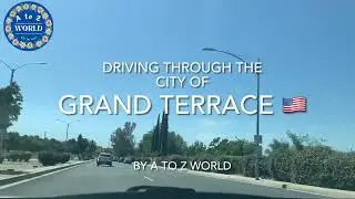 Hot Hot 100 degree outside!! driving through city of Grand Terrace 🇺🇸