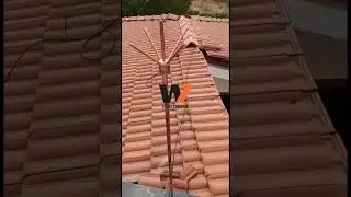 *Solid lightning arrester installation @PUNE*