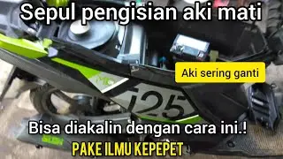 Cara ngakalin sepul motor mio M3 125 pengisian aki mati