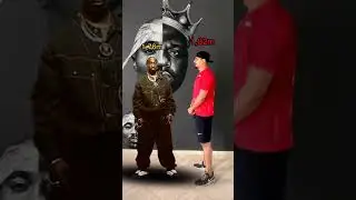 altura de alguns rappers americano