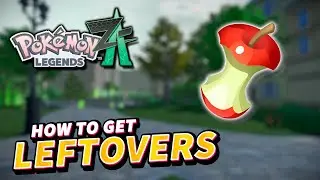 Pokemon Legends Z-A LEFTOVERS LOCATION