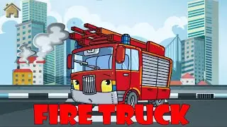 Fire truck puzzle for Kids