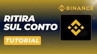 BINANCE - Come Prelevare Denaro da Binance al Conto Bancario - Prelievo Fiat 2025