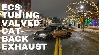 ECS TUNING EXHAUST FOR AUDI B8/B8.5 S4
