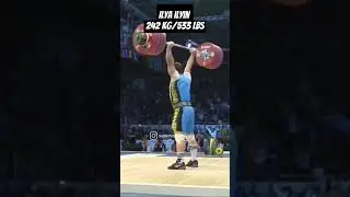 One of the greatest Olympic weightlifting moments #olympiclifts #olympicsport #halterofilia