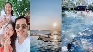 Jacky เช็คอิน Pattaya Sunset Beach Black Forest บ่อปลา ชายหาด ธรรมชาติ สวยว้าวมาก