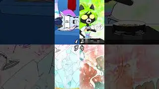 Too Cold, Too Hot, Too Scary // Rocky Rakoon Animation Meme #Shorts #tiktok #viral #trending #funny