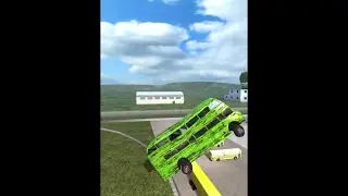 BIGGEST crash ever (Bus Derby) #automobile #epiccrash #gaming #funny #crazybus #crazy #biggest