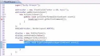 Intermediate Java Tutorial   122   Building the GUI