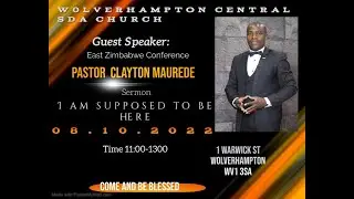 I Am Supposed To Be Here - Pastor Clayton Maurede