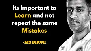 MS DHONI : Priceless Moments | Life lessons of MS DHONI | inspire inside