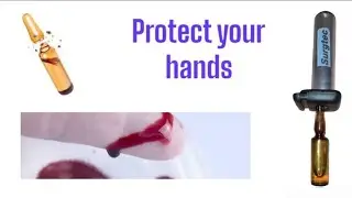 safest ampule ampoule opener cutter breaker for doctors and nurses and healthcare workers