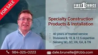 Specialty Construction Products Sales & Installation