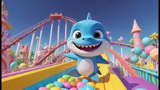 Roblox Baby Shark&rsquo;s Candy Rollercoaster Adventure | Nursery Rhymes for Kids & Baby Songs