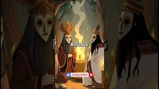Secrets of Ancient Masks in Rituals! 🤫🎭 #shorts