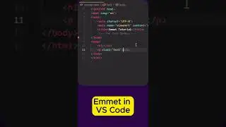 Boost Your Coding Speed with EMMET in VS Code!